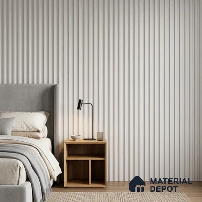 Dove Grey Marble Look PN 06880 9.2 ft x 6.1 inch Charcoal Panel - 16 mm | Suitable for Living Room, Bedroom & TV Cabinet | Width is Subjected to 5% Variation