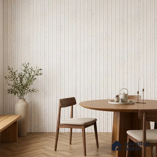 Ivory Beige Marble Look PN 06882 9.2 ft x 6.1 inch Charcoal Panel - 16 mm | Suitable for Living Room, Bedroom & TV Cabinet | Width is Subjected to 5% Variation