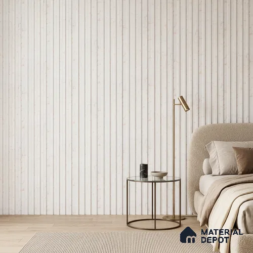 Ivory Beige Marble Look PN 06882 9.2 ft x 6.1 inch Charcoal Panel - 16 mm | Suitable for Living Room, Bedroom & TV Cabinet | Width is Subjected to 5% Variation