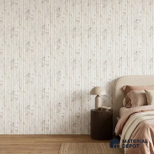 Ivory Beige Marble Look PN 06883 9.2 ft x 6.1 inch Charcoal Panel - 16 mm | Suitable for Living Room, Bedroom & TV Cabinet | Width is Subjected to 5% Variation