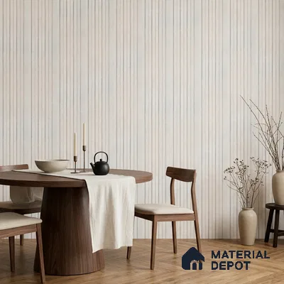 Dove Grey Marble Look PN 06886 9.2 ft x 6.1 inch Charcoal Panel - 16 mm | Suitable for Living Room, Bedroom & TV Cabinet | Width is Subjected to 5% Variation
