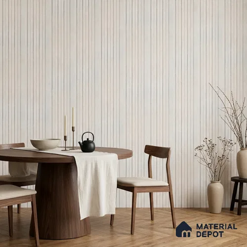Dove Grey Marble Look PN 06886 9.2 ft x 6.1 inch Charcoal Panel - 16 mm | Suitable for Living Room, Bedroom & TV Cabinet | Width is Subjected to 5% Variation