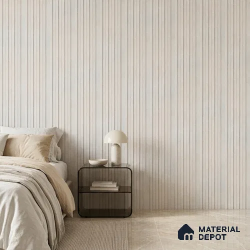 Dove Grey Marble Look PN 06886 9.2 ft x 6.1 inch Charcoal Panel - 16 mm | Suitable for Living Room, Bedroom & TV Cabinet | Width is Subjected to 5% Variation