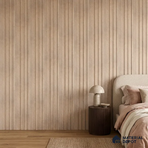 Cappuccino Beige Marble Look PN 06888 9.2 ft x 6.1 inch Charcoal Panel - 16 mm | Suitable for Living Room, Bedroom & TV Cabinet | Width is Subjected to 5% Variation