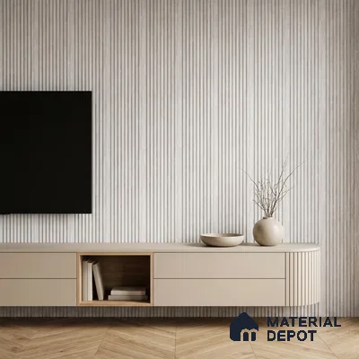 Dove Grey Marble Look PN 06898 8 ft x 6 inch Charcoal Panel - 6 mm | Suitable for Living Room, Bedroom & TV Cabinet | Width is Subjected to 5% Variation