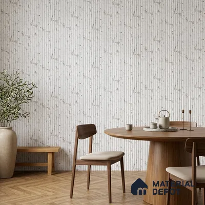 Dove Grey Marble Look PN 06904 8 ft x 6 inch Charcoal Panel - 6 mm | Suitable for Living Room, Bedroom & TV Cabinet | Width is Subjected to 5% Variation