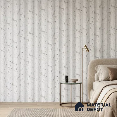 Dove Grey Marble Look PN 06904 8 ft x 6 inch Charcoal Panel - 6 mm | Suitable for Living Room, Bedroom & TV Cabinet | Width is Subjected to 5% Variation