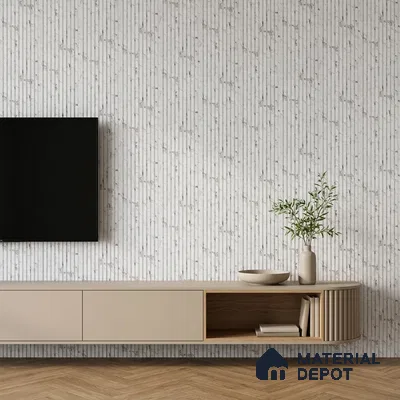 Dove Grey Marble Look PN 06904 8 ft x 6 inch Charcoal Panel - 6 mm | Suitable for Living Room, Bedroom & TV Cabinet | Width is Subjected to 5% Variation