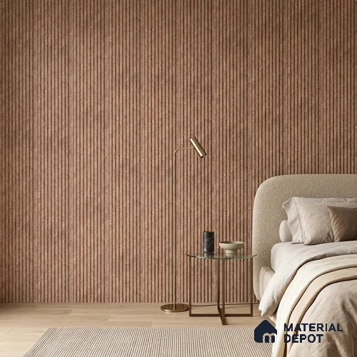 Oak Brown Marble Look PN 06907 8 ft x 6 inch Charcoal Panel - 6 mm | Suitable for Living Room, Bedroom & TV Cabinet | Width is Subjected to 5% Variation