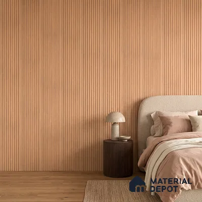 Wooden Look PN 06910 8 ft x 6 inch Charcoal Panel - 6 mm | Suitable for Living Room, Bedroom & TV Cabinet | Width is Subjected to 5% Variation