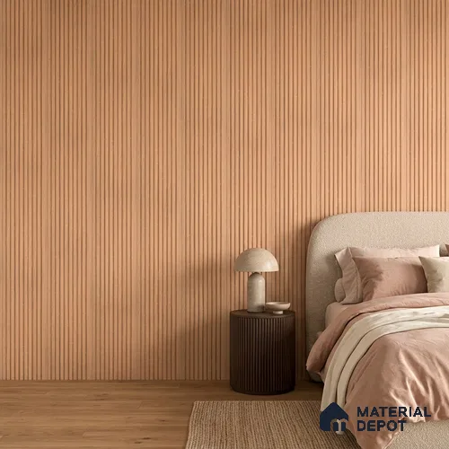 Wooden Look PN 06910 8 ft x 6 inch Charcoal Panel - 6 mm | Suitable for Living Room, Bedroom & TV Cabinet | Width is Subjected to 5% Variation