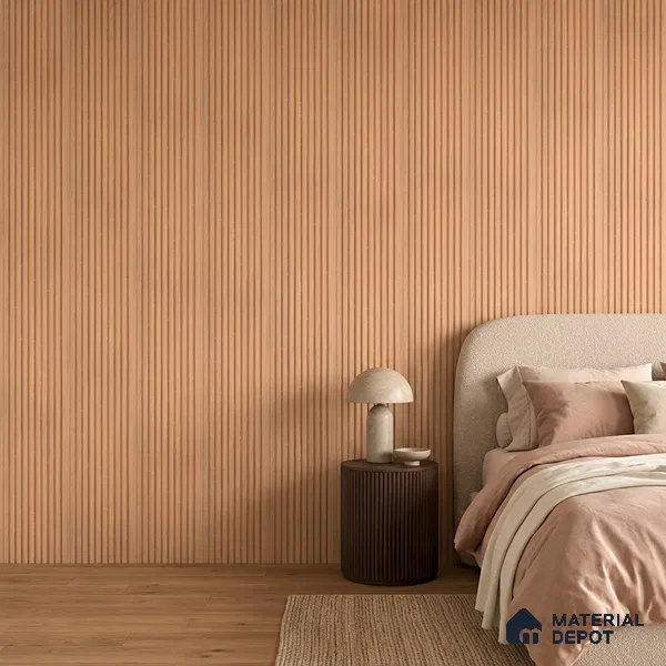 Wooden Look PN 06910 8 ft x 6 inch Charcoal Panel - 6 mm | Suitable for Living Room, Bedroom & TV Cabinet | Width is Subjected to 5% Variation