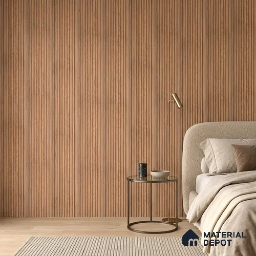 Wooden Look PN 06913 8 ft x 6 inch Charcoal Panel - 6 mm | Suitable for Living Room, Bedroom & TV Cabinet | Width is Subjected to 5% Variation