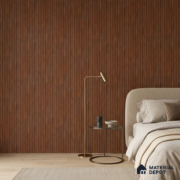 Wooden Look PN 06915 8 ft x 6 inch Charcoal Panel - 6 mm | Suitable for Living Room, Bedroom & TV Cabinet | Width is Subjected to 5% Variation