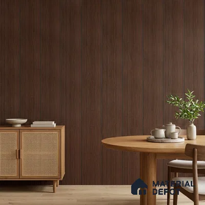 Wooden Look PN 06929 8 ft x 6 inch Charcoal Panel - 6 mm | Suitable for Living Room, Bedroom & TV Cabinet | Width is Subjected to 5% Variation
