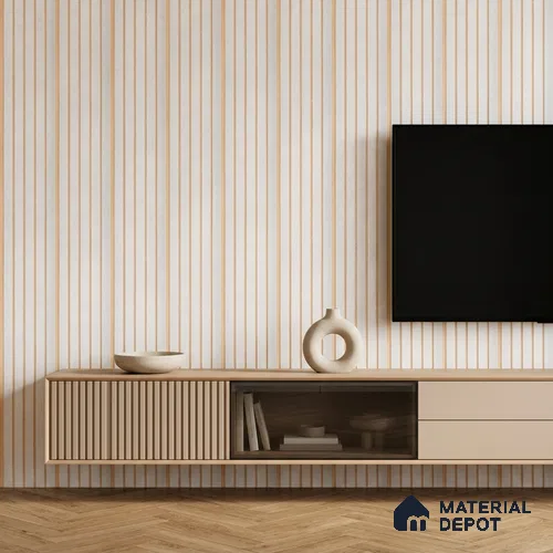Dove Grey Plain Colour Look PN 06940 8 ft x 6 inch Charcoal Panel - 6 mm | Suitable for Living Room, Bedroom & TV Cabinet | Width is Subjected to 5% Variation