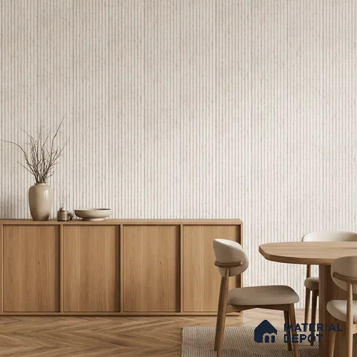 Dove Grey Marble Look PN 06968 8 ft x 10 inch PVC Panel - 10 mm | Suitable for Living Room, Bedroom & Office | Width is Subjected to 5% Variation