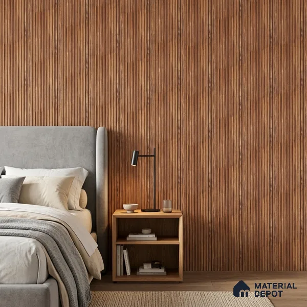 Wooden Look PN 06976 8 ft x 10 inch PVC Panel - 10 mm | Suitable for Living Room, Bedroom & Office | Width is Subjected to 5% Variation