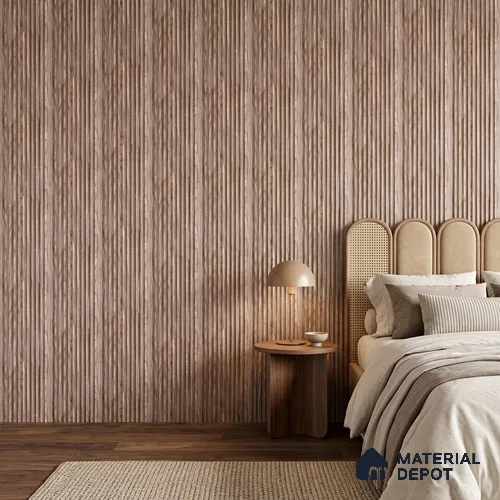 Wooden Look PN 06977 8 ft x 10 inch PVC Panel - 10 mm | Suitable for Living Room, Bedroom & Office | Width is Subjected to 5% Variation