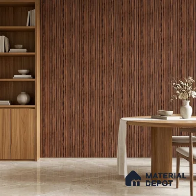 Wooden Look PN 06978 8 ft x 10 inch PVC Panel - 10 mm | Suitable for Living Room, Bedroom & Office | Width is Subjected to 5% Variation