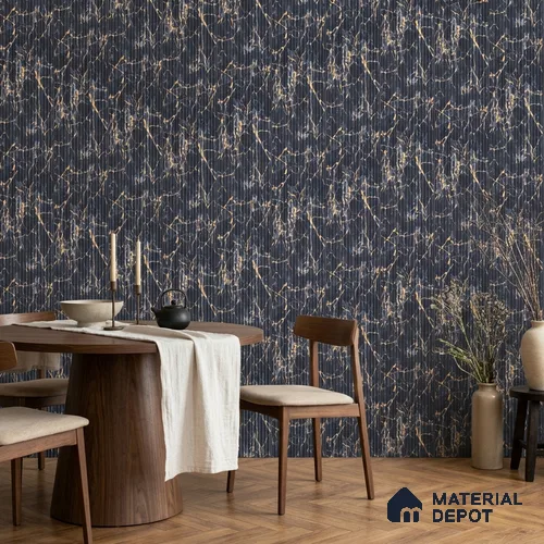 Graphite Grey Marble Look PN 07010 8 ft x 6.1 inch Charcoal Panel - 7 mm | Suitable for Feature Wall, TV Unit & Living Room | Width is Subjected to 5% Variation