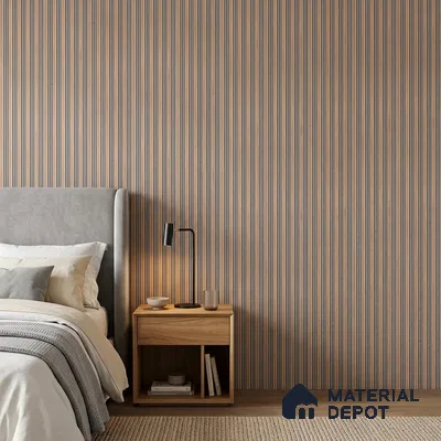 Cement Grey Geometric Look PN 07026 9.5 ft x 7.8 inch Charcoal Panel - 6 mm | Suitable for Feature Wall, TV Unit & Living Room | Width is Subjected to 5% Variation