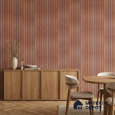 Apricot Metallic Look PN 07030 9.5 ft x 7.8 inch Charcoal Panel - 6 mm | Suitable for Feature Wall, TV Unit & Living Room | Width is Subjected to 5% Variation