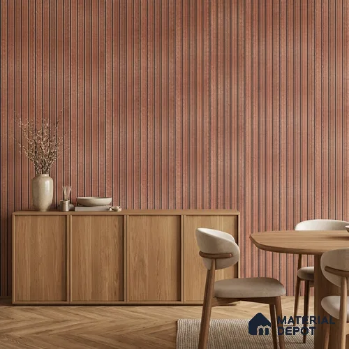 Apricot Metallic Look PN 07030 9.5 ft x 7.8 inch Charcoal Panel - 6 mm | Suitable for Feature Wall, TV Unit & Living Room | Width is Subjected to 5% Variation