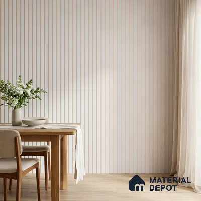 Dove Grey Plain Colour Look PN 07031 9.5 ft x 7.8 inch Charcoal Panel - 6 mm | Suitable for Feature Wall, TV Unit & Living Room | Width is Subjected to 5% Variation