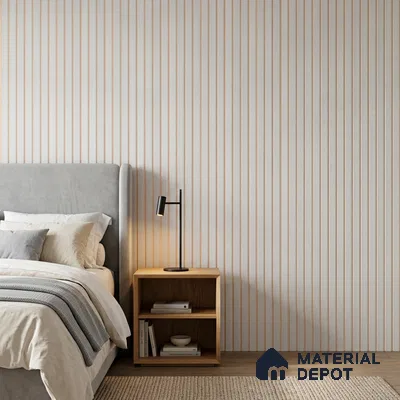Dove Grey Plain Colour Look PN 07031 9.5 ft x 7.8 inch Charcoal Panel - 6 mm | Suitable for Feature Wall, TV Unit & Living Room | Width is Subjected to 5% Variation