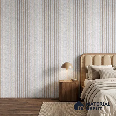Dove Grey Patterned Look PN 07047 9.5 ft x 7.8 inch Charcoal Panel - 6 mm | Suitable for Feature Wall, TV Unit & Living Room | Width is Subjected to 5% Variation