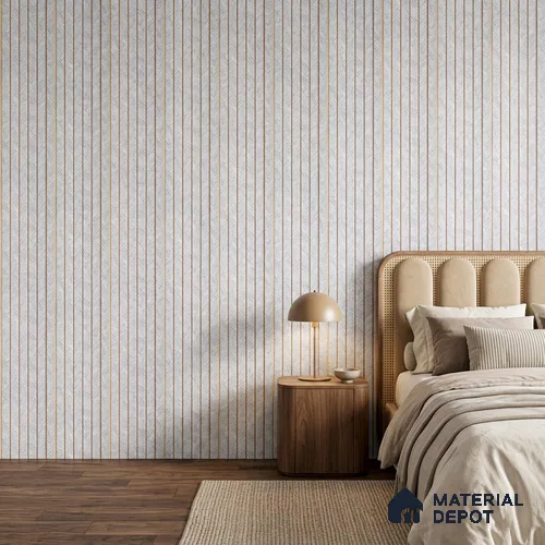 Dove Grey Patterned Look PN 07047 9.5 ft x 7.8 inch Charcoal Panel - 6 mm | Suitable for Feature Wall, TV Unit & Living Room | Width is Subjected to 5% Variation