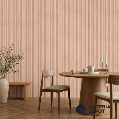 Wooden Look PN 07056 9.5 ft x 4.9 inch Charcoal Panel - 8 mm | Suitable for Feature Wall, TV Unit & Living Room | Width is Subjected to 5% Variation
