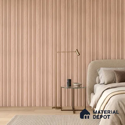 Wooden Look PN 07056 9.5 ft x 4.9 inch Charcoal Panel - 8 mm | Suitable for Feature Wall, TV Unit & Living Room | Width is Subjected to 5% Variation