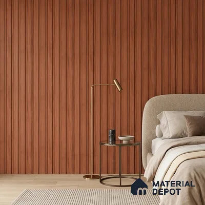 Wooden Look PN 07058 9.5 ft x 4.6 inch Charcoal Panel - 8 mm | Suitable for Feature Wall, TV Unit & Living Room | Width is Subjected to 5% Variation
