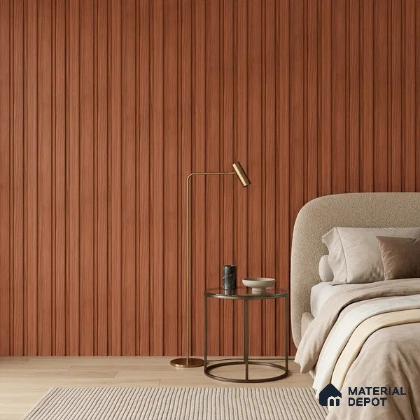 Wooden Look PN 07058 9.5 ft x 4.6 inch Charcoal Panel - 8 mm | Suitable for Feature Wall, TV Unit & Living Room | Width is Subjected to 5% Variation