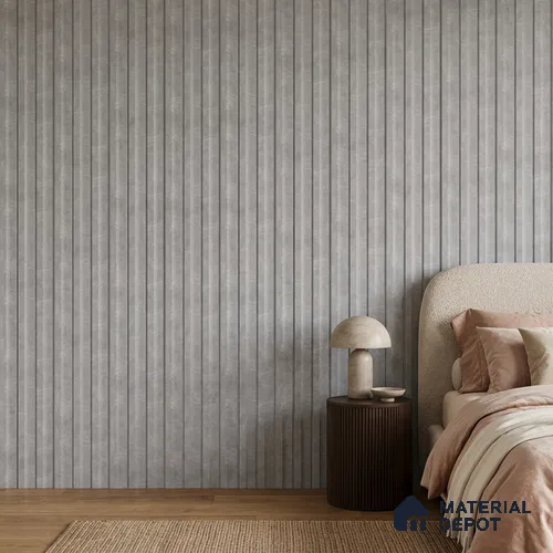 Cloud Grey Marble Look PN 07065 9.5 ft x 9.8 inch Charcoal Panel - 10 mm | Suitable for Feature Wall, TV Unit & Living Room | Width is Subjected to 5% Variation