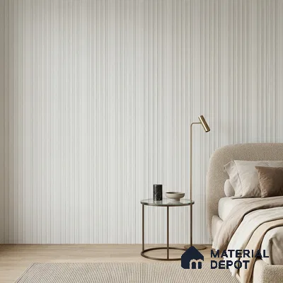 Dove Grey Patterned Look PN 07081 10 ft x 4.9 inch Charcoal Panel - 6 mm | Suitable for Feature Wall, TV Unit & Living Room | Width is Subjected to 5% Variation