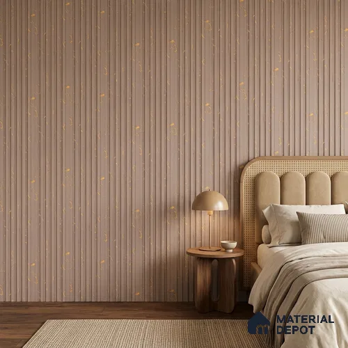 Mocha Brown Marble Look PN 07084 10 ft x 4.9 inch Charcoal Panel - 6 mm | Suitable for Feature Wall, TV Unit & Living Room | Width is Subjected to 5% Variation