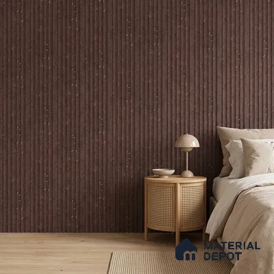 Grey Wenge Marble Look PN 07085 10 ft x 4.9 inch Charcoal Panel - 6 mm | Suitable for Feature Wall, TV Unit & Living Room | Width is Subjected to 5% Variation