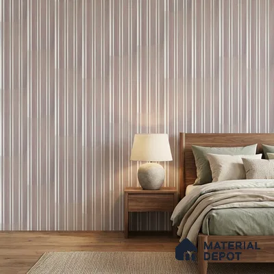 Mist Grey Stone Look PN 07124 9.5 ft x 6 inch Charcoal Panel - 6 mm | Suitable for Feature Wall, TV Unit & Living Room | Width is Subjected to 5% Variation