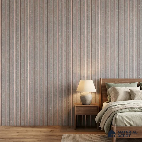 Cloud Grey Stone Look PN 07126 9.5 ft x 6 inch Charcoal Panel - 6 mm | Suitable for Feature Wall, TV Unit & Living Room | Width is Subjected to 5% Variation