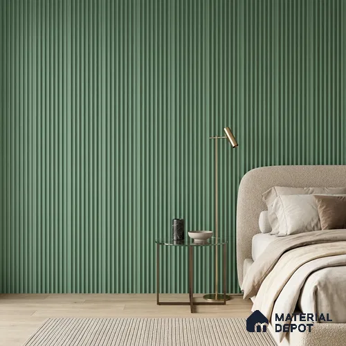 Smoke Grey Plain Colour Look PN 07159 9.5 ft x 4.7 inch Charcoal Panel - 11 mm | Suitable for Feature Wall, TV Unit & Living Room | Width is Subjected to 5% Variation