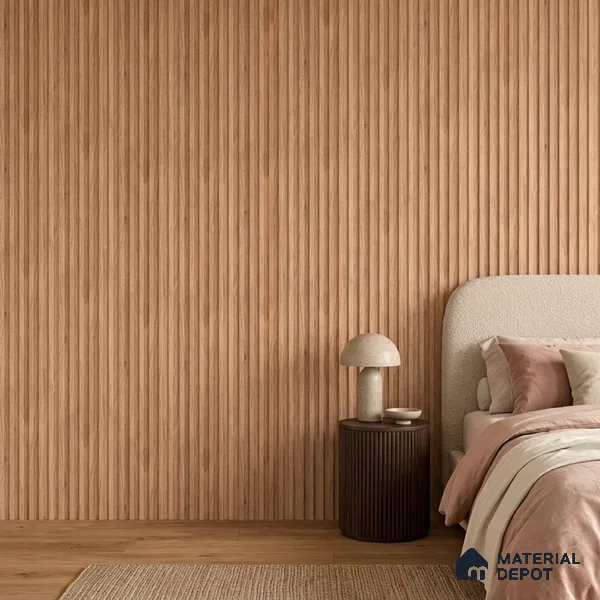 Wooden Look PN 07165 9.5 ft x 4.7 inch Charcoal Panel - 11 mm | Suitable for Feature Wall, TV Unit & Living Room | Width is Subjected to 5% Variation