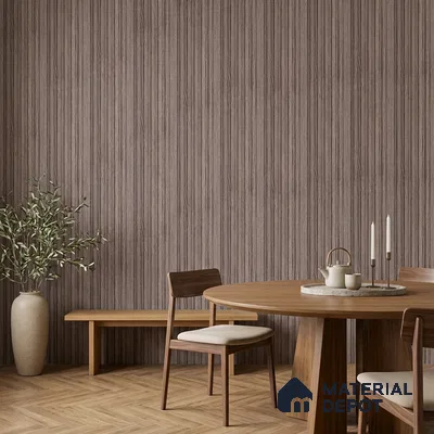 Wooden Look PN 07166 9.5 ft x 4.7 inch Charcoal Panel - 11 mm | Suitable for Feature Wall, TV Unit & Living Room | Width is Subjected to 5% Variation