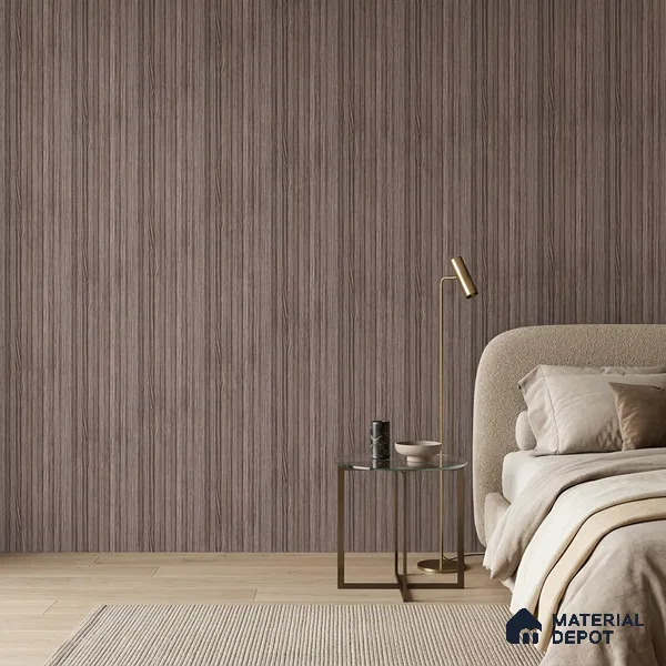 Wooden Look PN 07166 9.5 ft x 4.7 inch Charcoal Panel - 11 mm | Suitable for Feature Wall, TV Unit & Living Room | Width is Subjected to 5% Variation