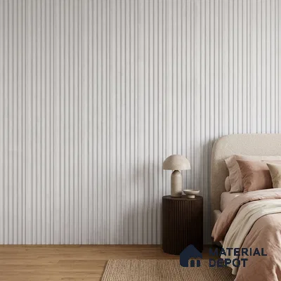Dove Grey Plain Colour Look PN 07168 9.5 ft x 4.7 inch Charcoal Panel - 11 mm | Suitable for Feature Wall, TV Unit & Living Room | Width is Subjected to 5% Variation