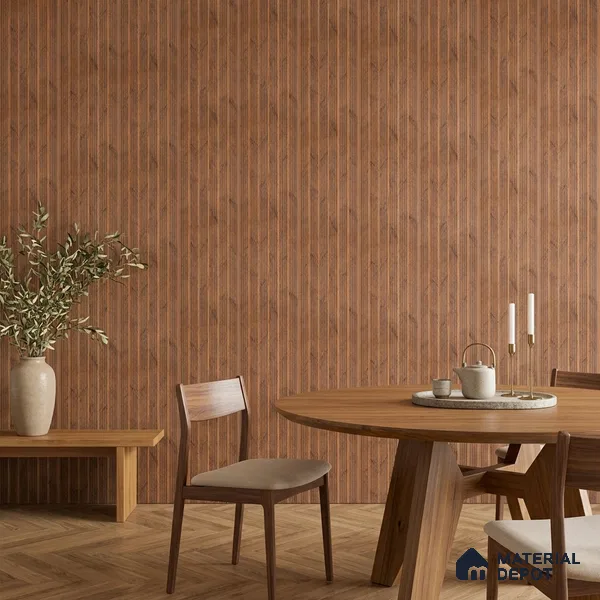 Wooden Look PN 07374 8 ft x 9.6 inch PVC Panel - 10 mm | Suitable for Living Room, Bedroom & Office | Width is Subjected to 5% Variation