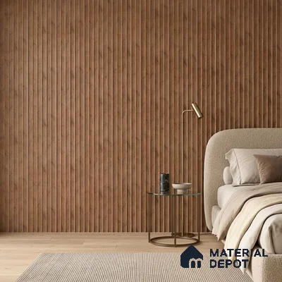 Wooden Look PN 07374 8 ft x 9.6 inch PVC Panel - 10 mm | Suitable for Living Room, Bedroom & Office | Width is Subjected to 5% Variation