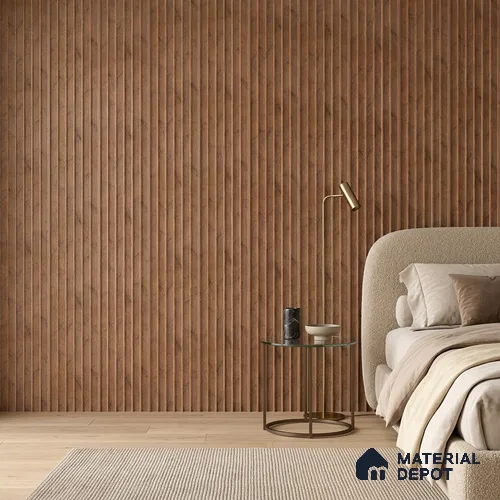 Wooden Look PN 07374 8 ft x 9.6 inch PVC Panel - 10 mm | Suitable for Living Room, Bedroom & Office | Width is Subjected to 5% Variation